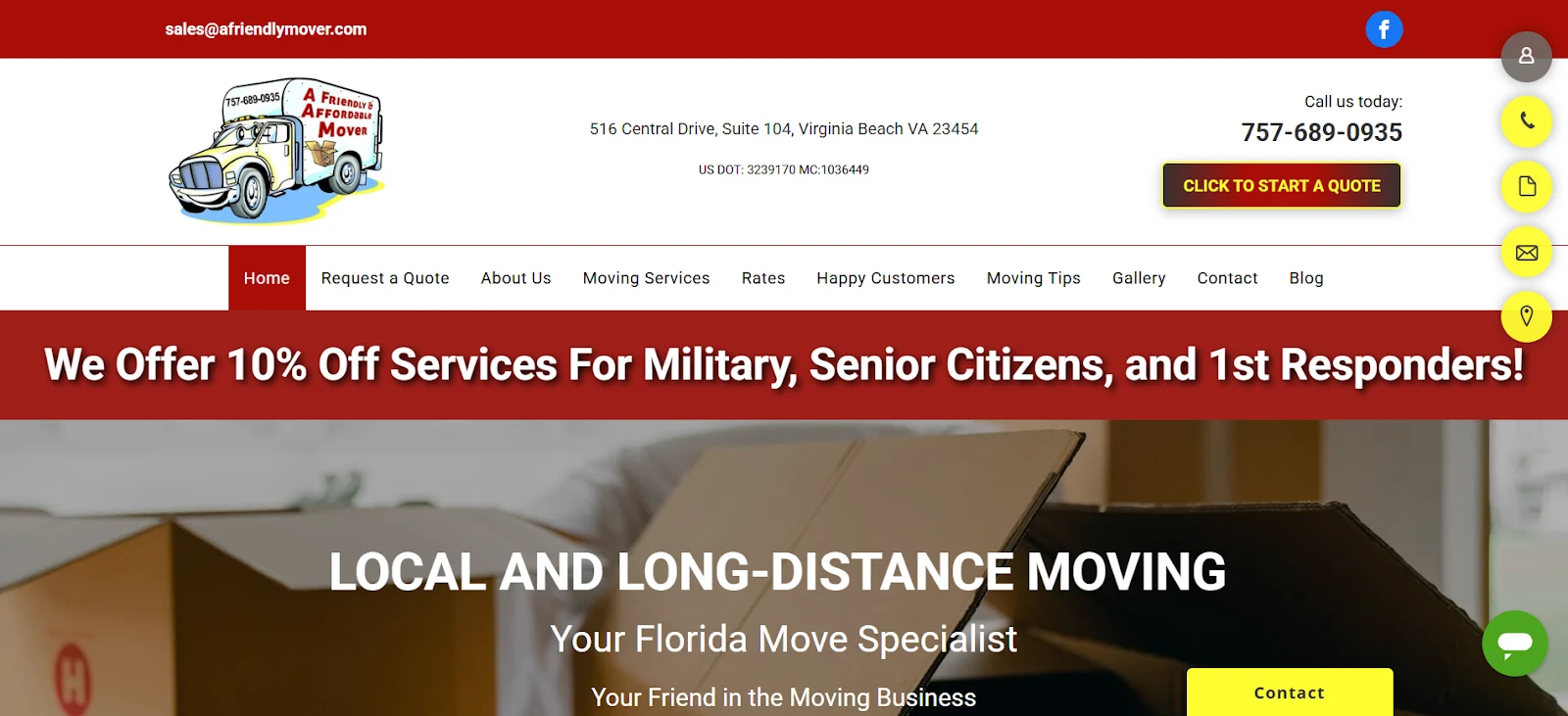 4) A Friendly & Affordable Mover - Round-the-Clock Service with Owner Oversight