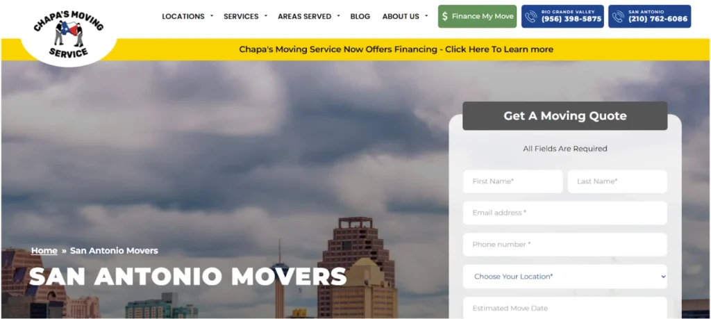 6 Best San Antonio Movers 1