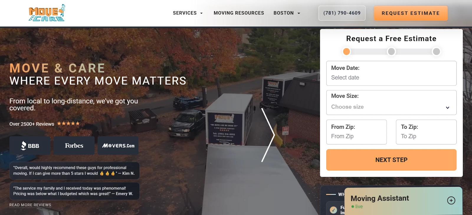 6) Move and Care - Multi-City Operations with Real-Time GPS Tracking