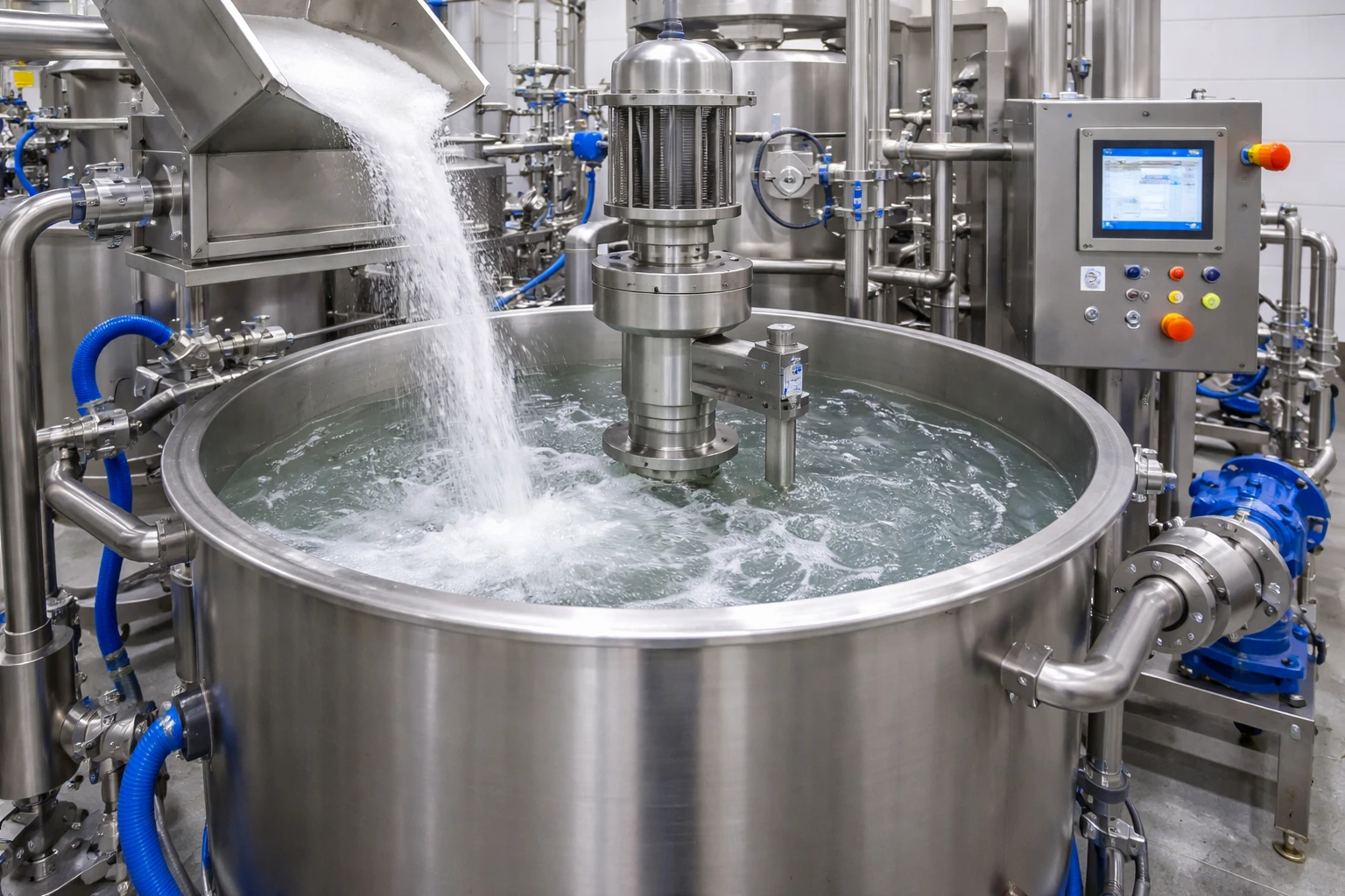 A Commercial Brine Mixing System