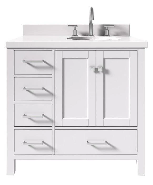 Ariel “Cambridge” 30″ quartz-top vanity