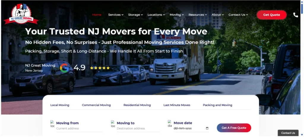 Best Home Moving Companies in New Jersey 3