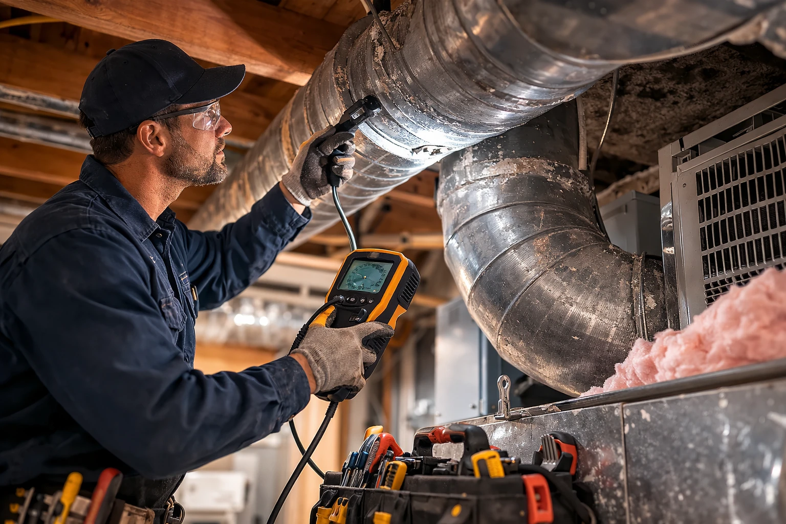 How does an HVAC Contractor Identify Airflow Restrictions in Older Duct Systems