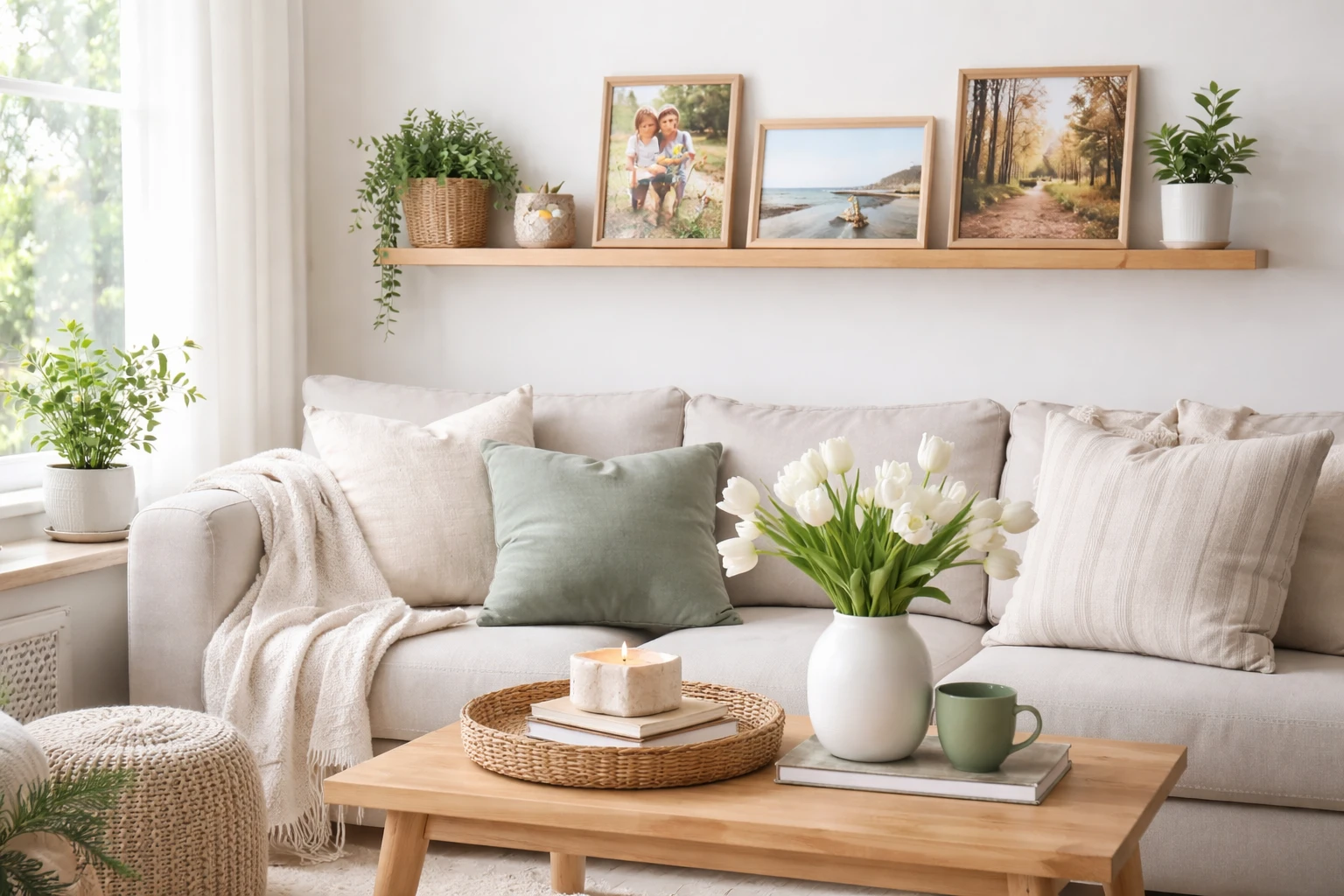 How to Refresh Your Home Each Seaso - Simple Color Changes and Photo Swaps That Tell a Story