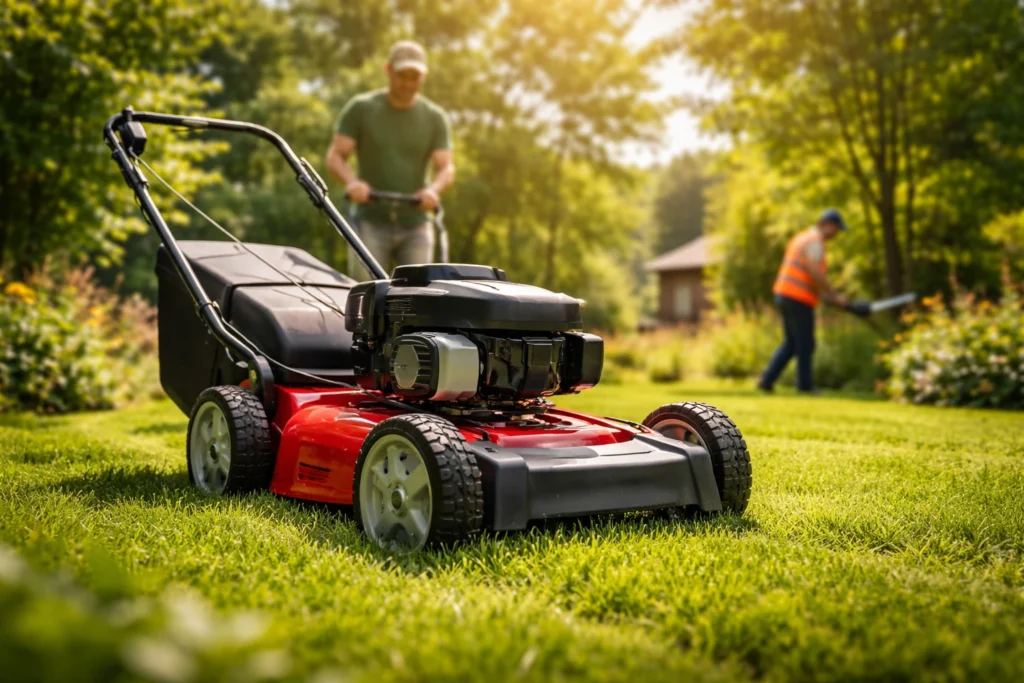 Self-Propelled Lawn Mowers