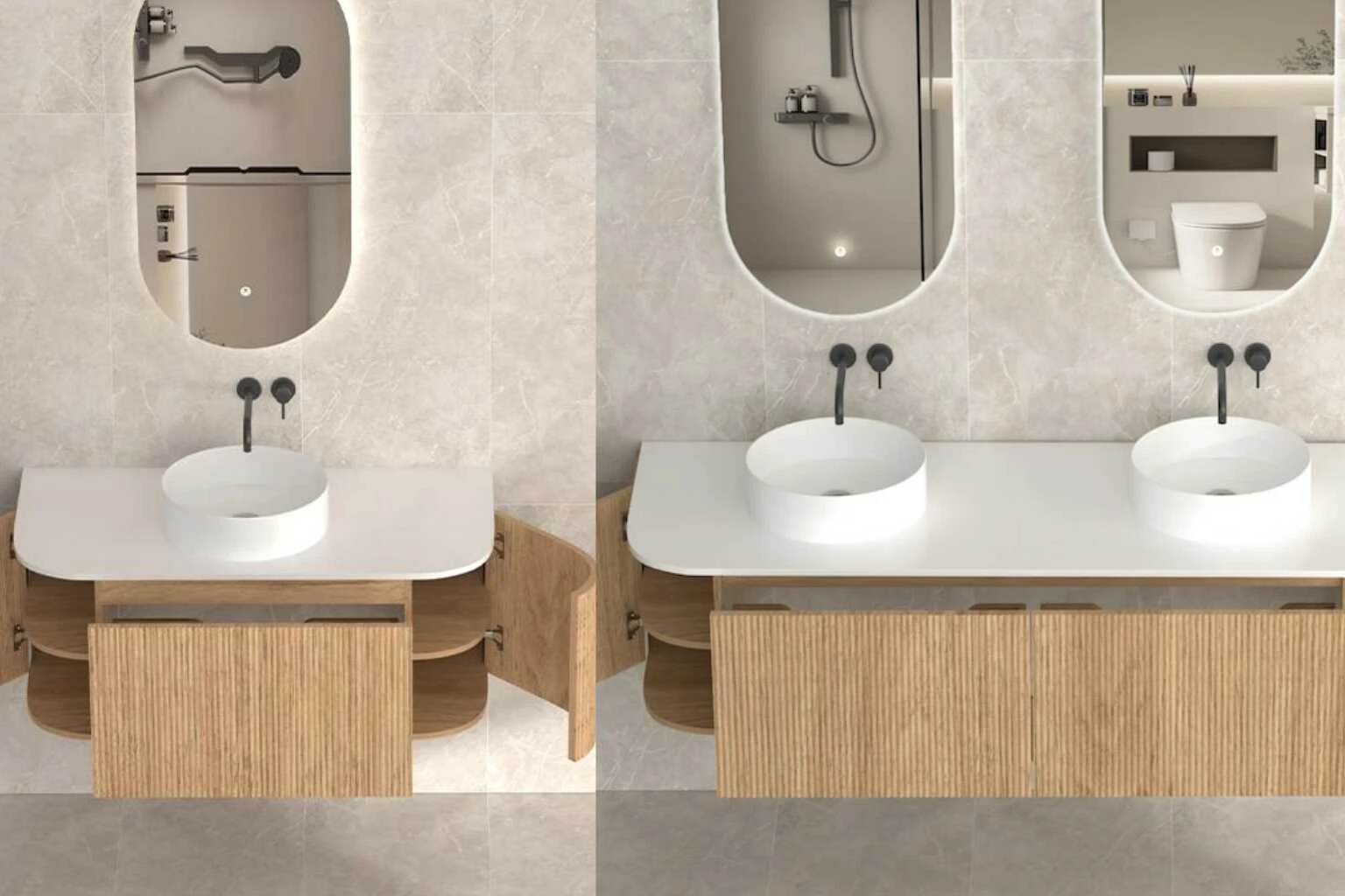 Single vs Double Sink Vanity Units