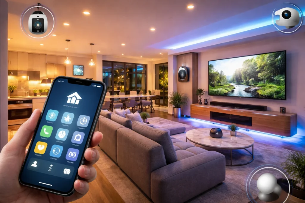 Smart Home Features For Custom Homes