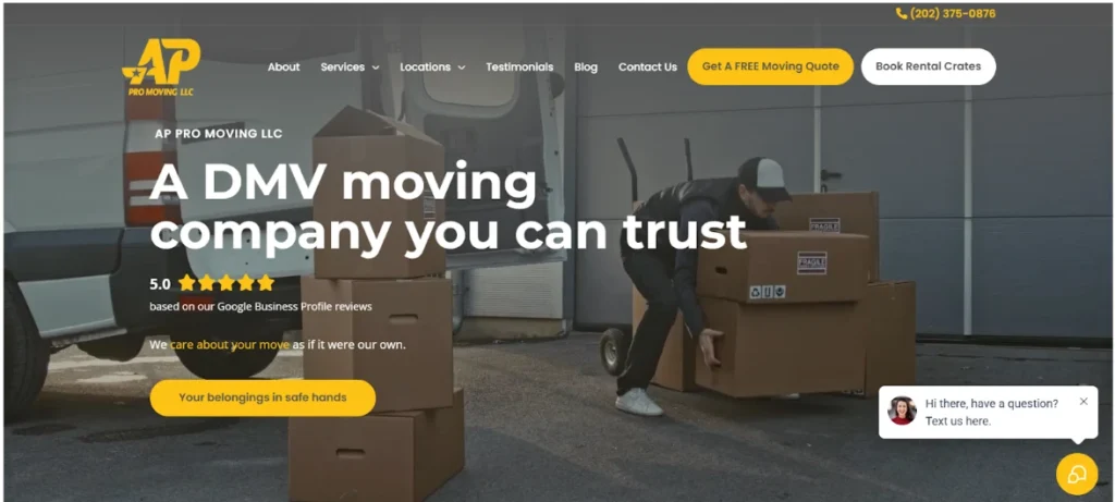 Top 7 Moving Companies in Washington 2