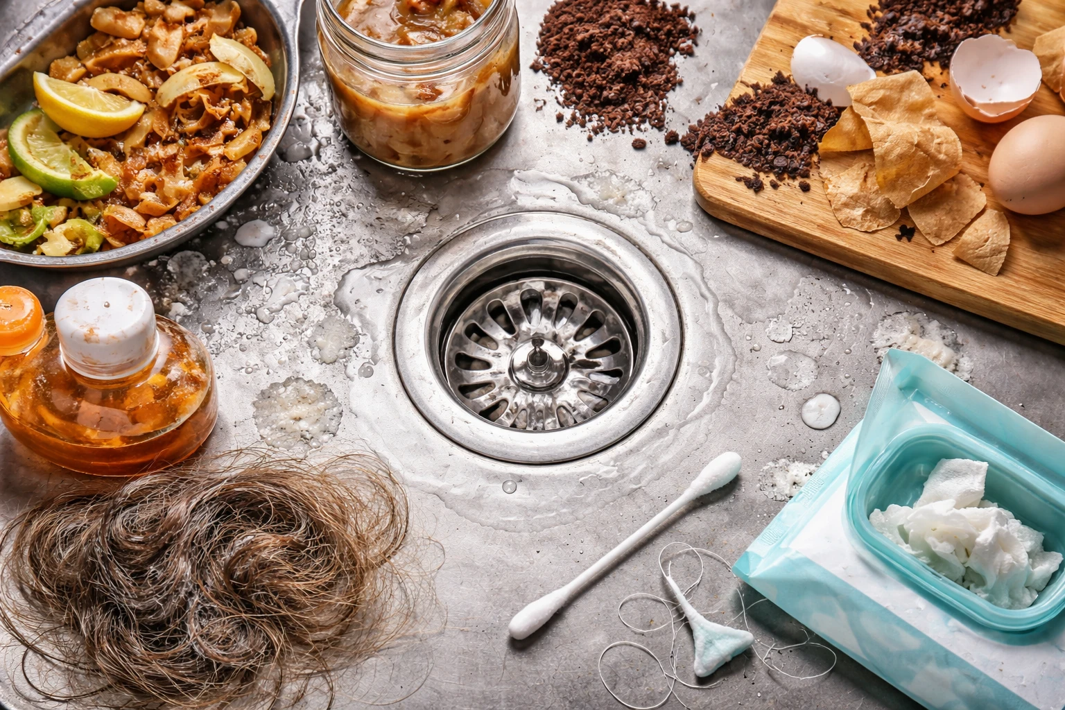 What Causes Drains to Clog in Homes