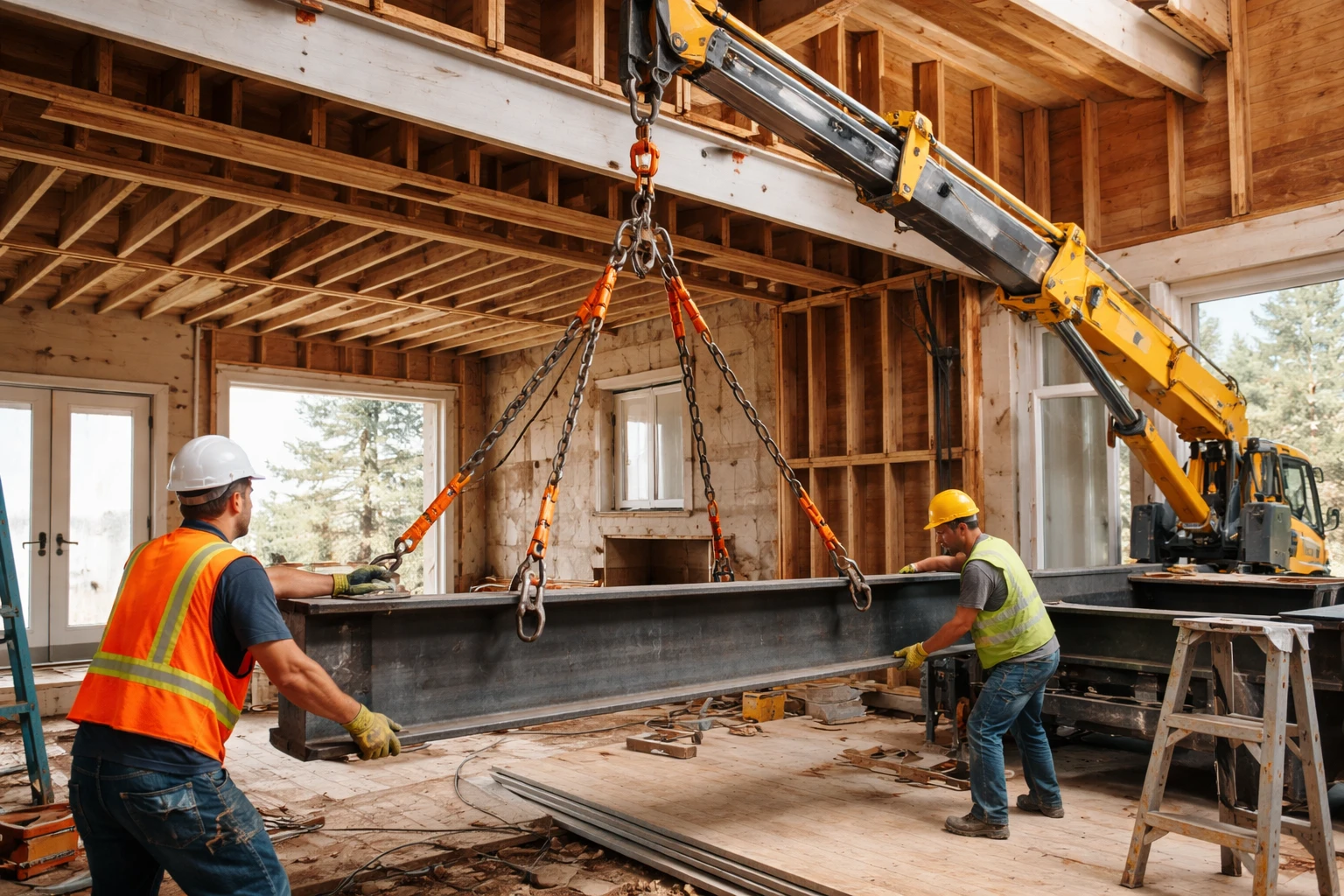 When Should You Call in Professional Lifting Help for a Home Renovation Project