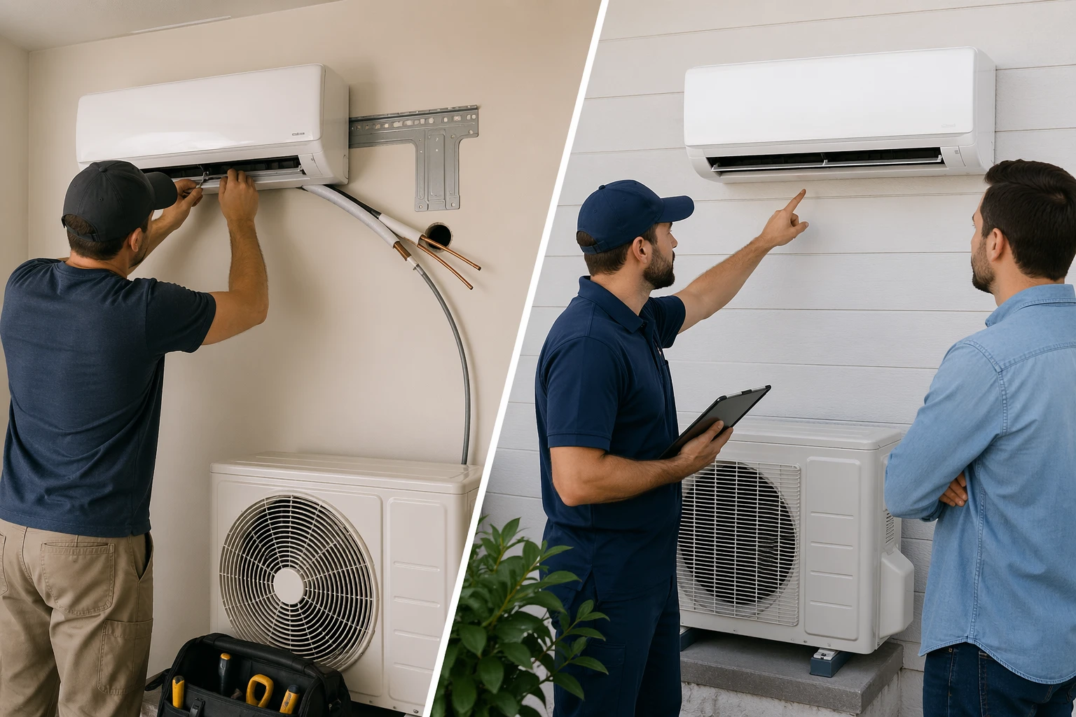 DIY vs Assisted-DIY Mini-Split HVAC Systems