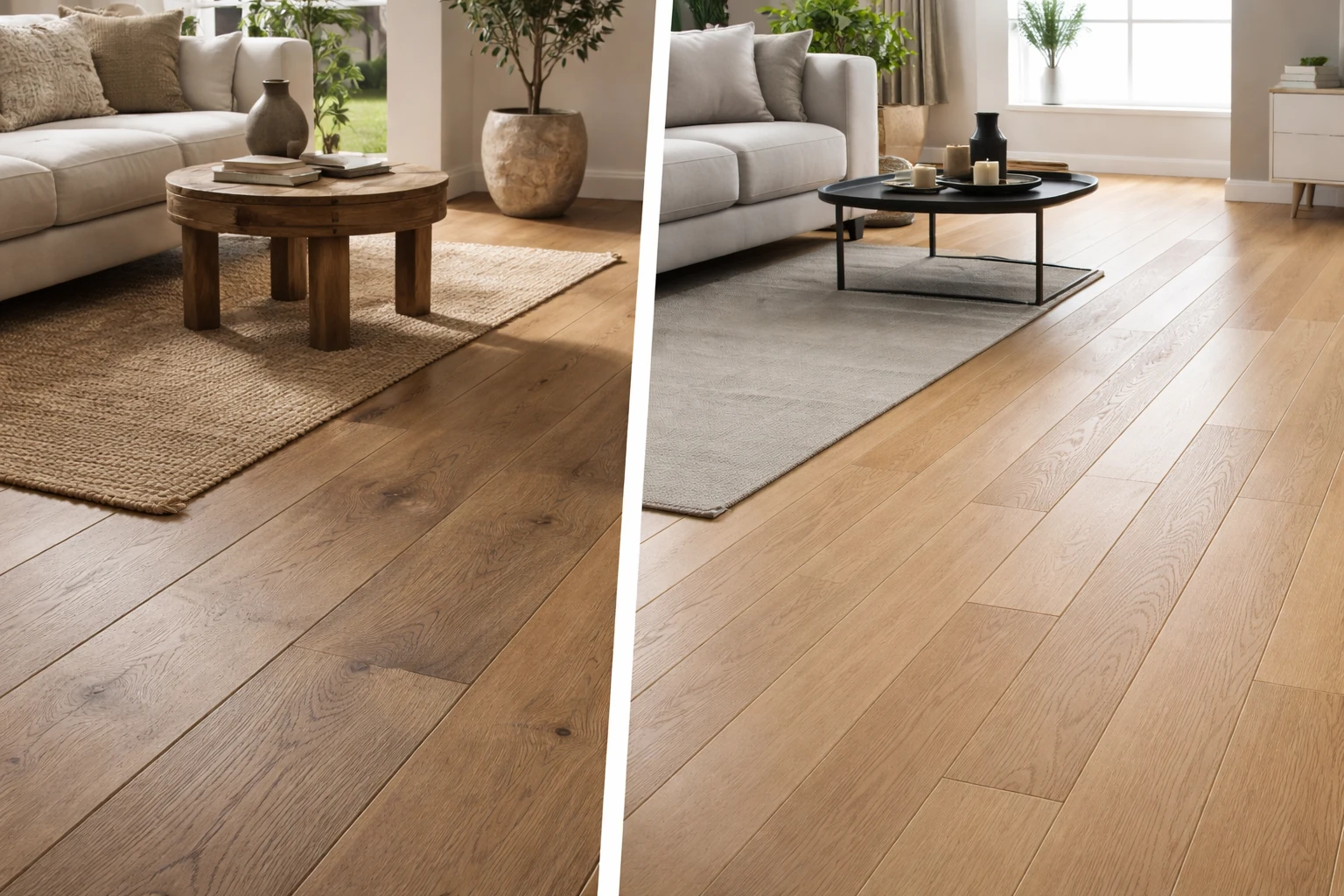 European vs. American oak flooring