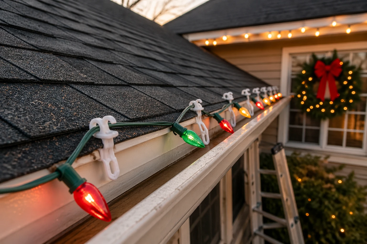 How to Prevent Roof and Gutter Damage From Seasonal Decorations