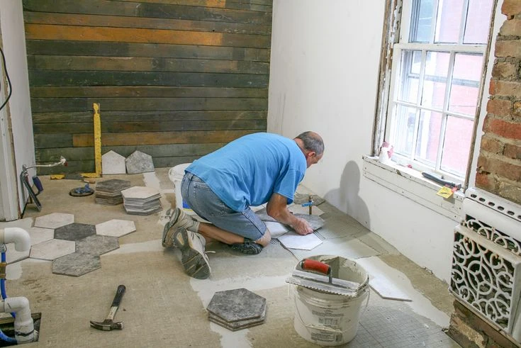 How to Tile a Bathroom Floor