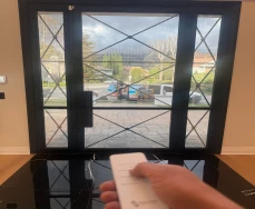 Smart Film Vs Traditional Window Treatments Before