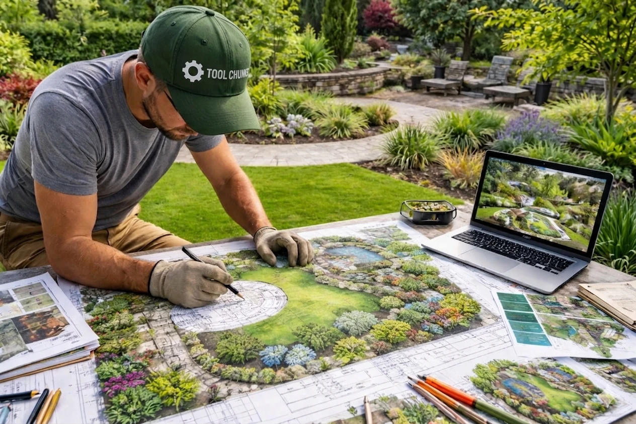 Smart Landscaping Planning - How to Design a Low-Maintenance Yard with Maximum Visual Impact