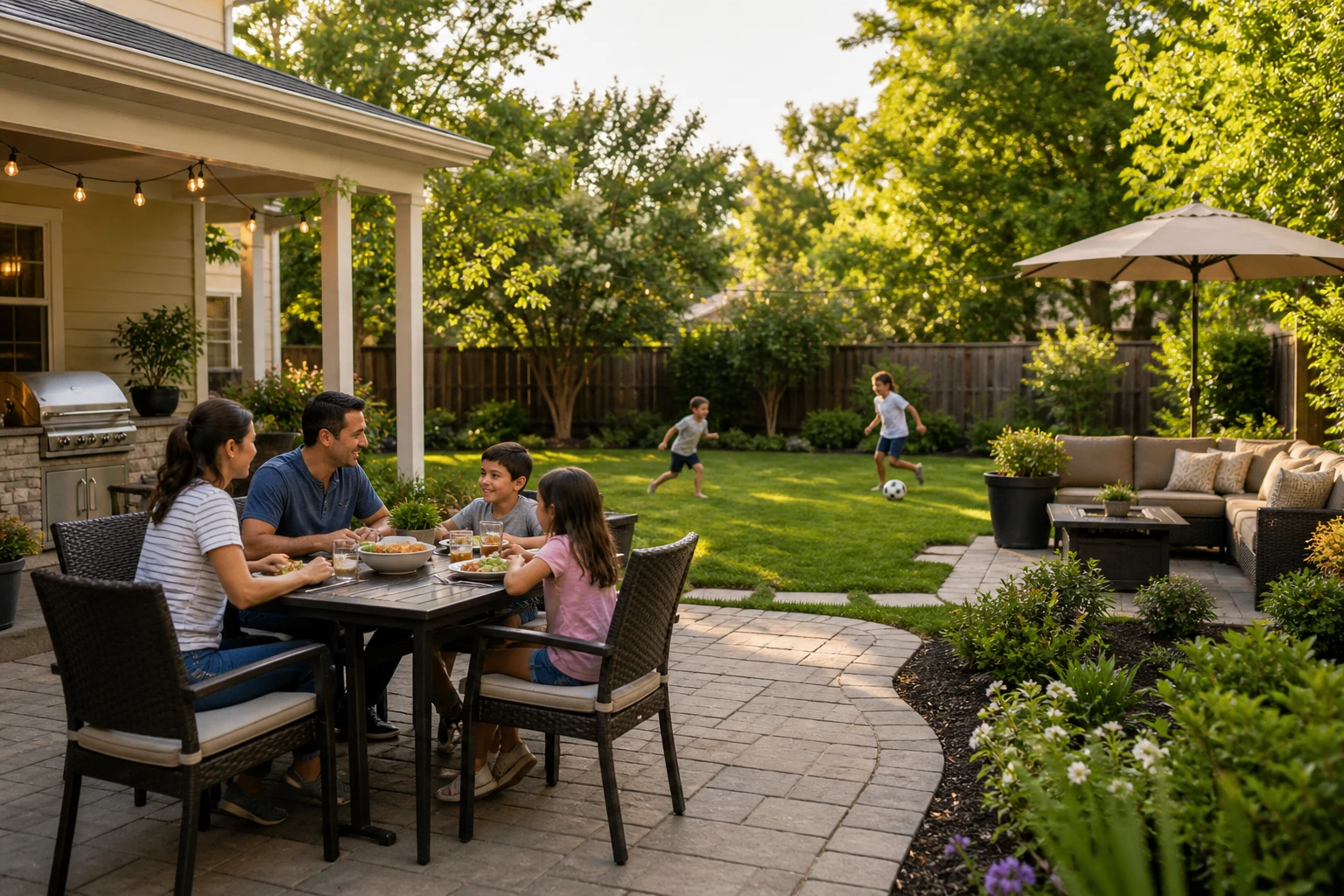 How Families Actually Use Their Backyard in Late Spring and What That Means for Layout Decisions