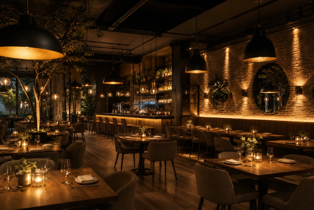 Restaurant Lighting How to Create the Perfect Dining Atmosphere