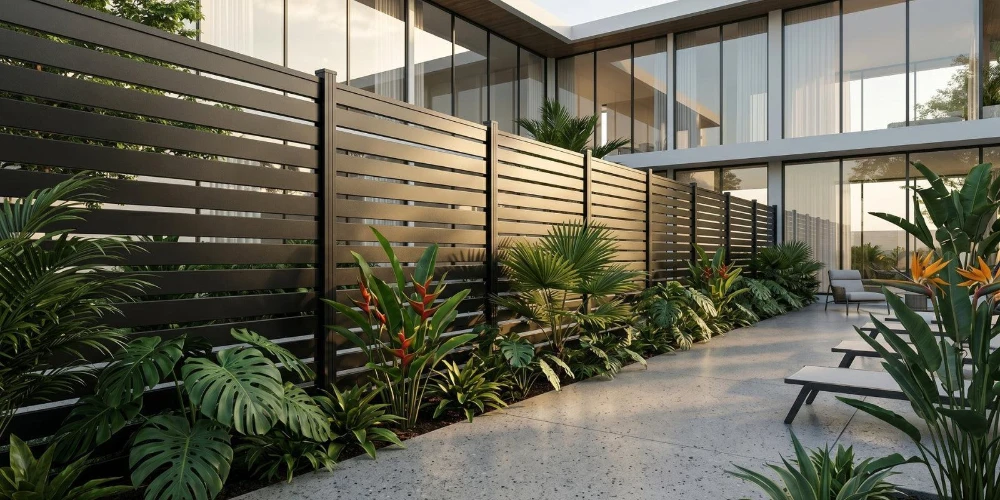 Why Aluminum Fence Works for Modern Properties