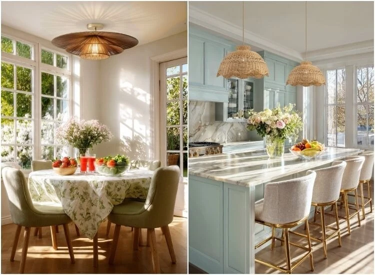 Why Rattan Pendant Lights Work So Well in Modern Homes
