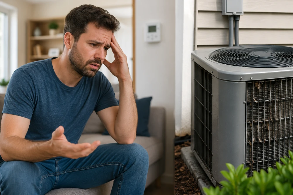 AC Running But Not Cooling the House