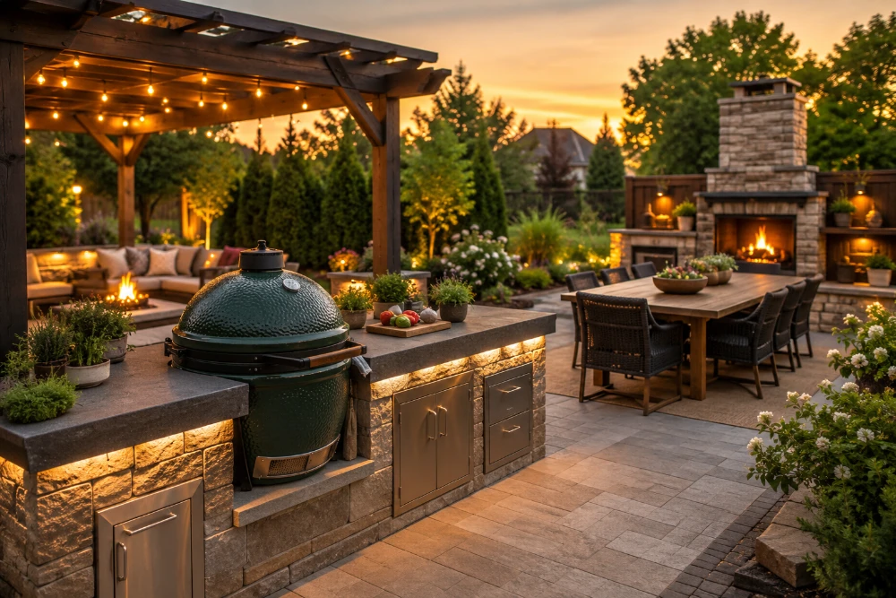 Backyard Makeover Ideas That Showcase Your Ceramic Charcoal Grill
