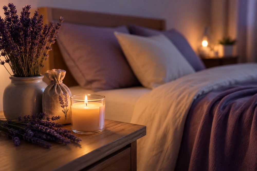 How Lavender Scent Helps Create a Calmer Bedtime Routine