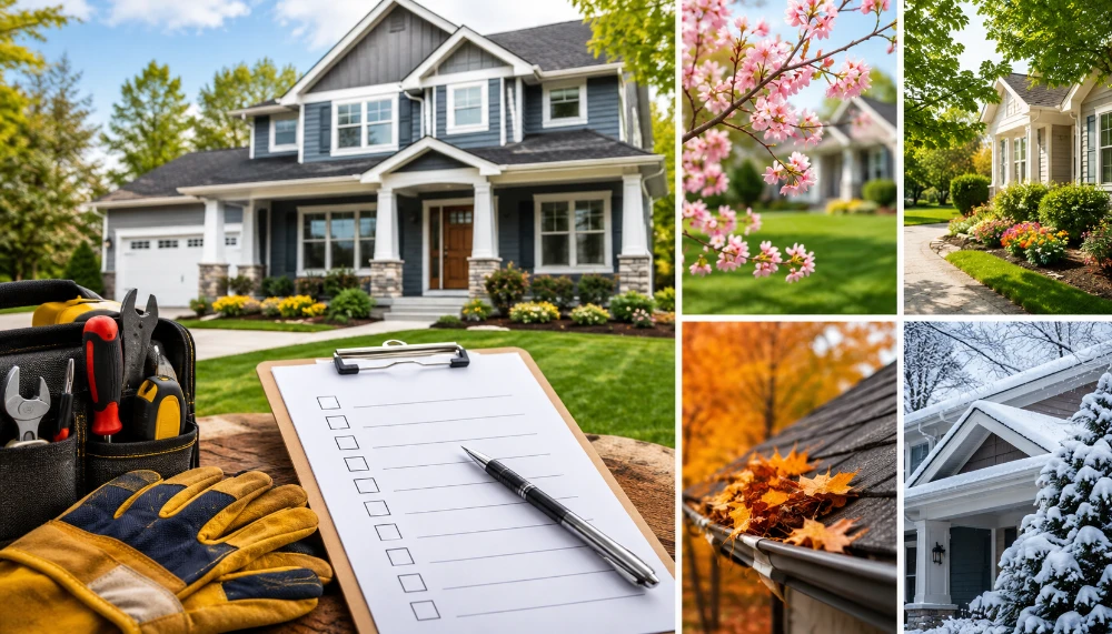 Seasonal Property Maintenance Checklist Every Homeowner Should Follow
