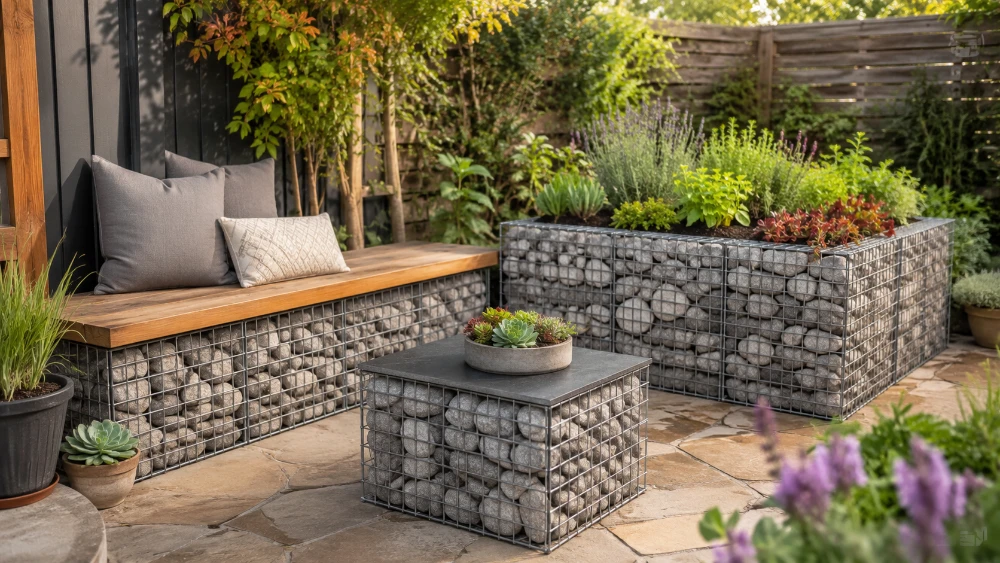 Creative DIY Home and Garden Projects Using Modular Welded Gabions