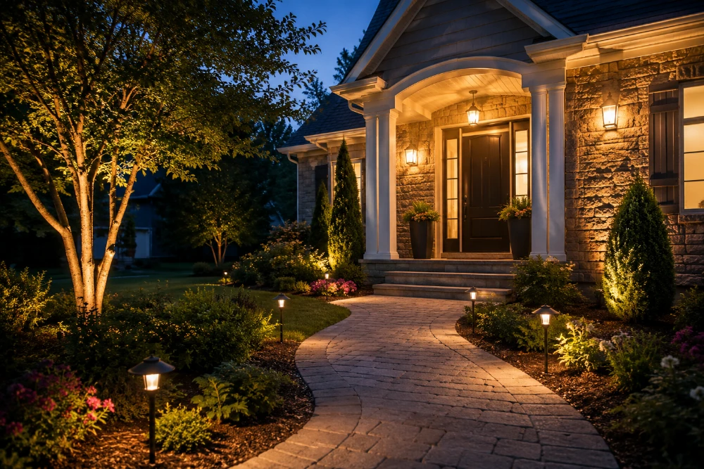 How Outdoor Lighting at Your Entrance Makes Your Home Look More Welcoming