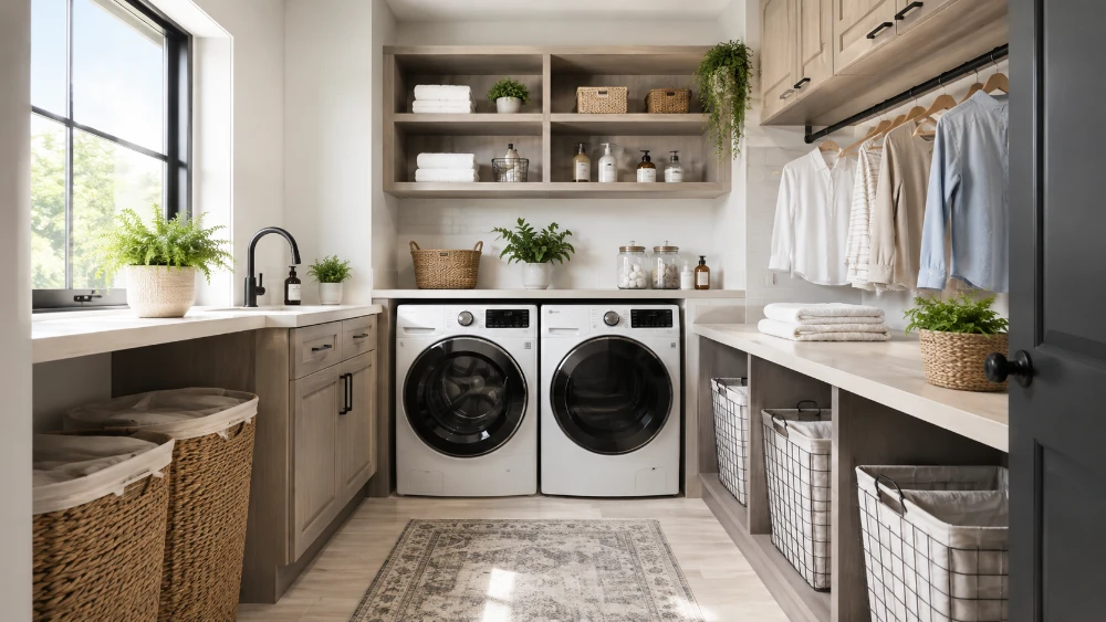 Laundry Room Ideas That Make Everyday Life Easier in a New Home