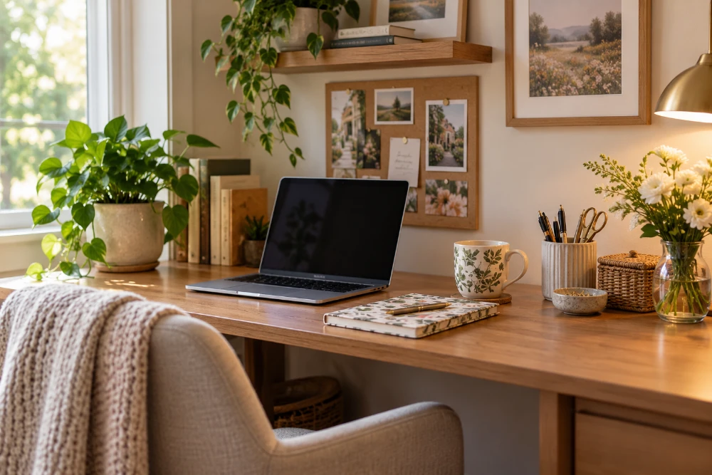 How to Add Personality to a Home Workspace with Small Meaningful Details