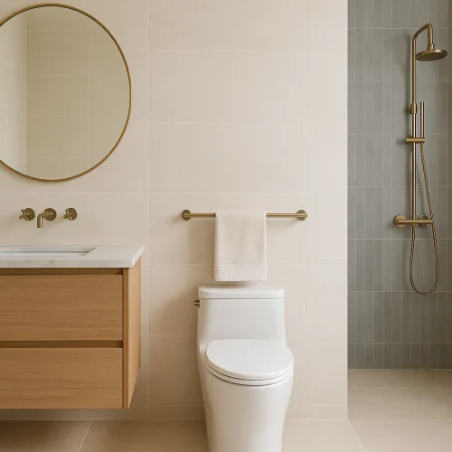 7 Colour Schemes for a Small Yet Luxurious-Looking Bathroom 7 Colour Schemes for a Small Yet Luxurious-Looking Bathroom