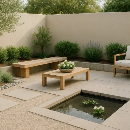 Backyard Design Ideas for Calm Outdoor 1