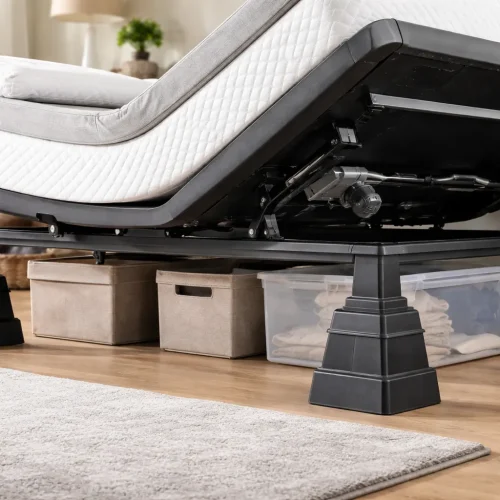 Bed Risers for Adjustable Base