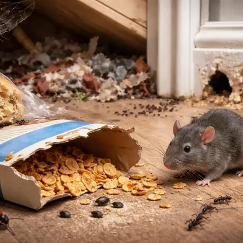 Call a professional as soon as you notice recurring signs to stop the infestation early.