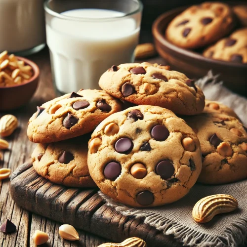 Chocolate Chip Peanut Butter Cookies