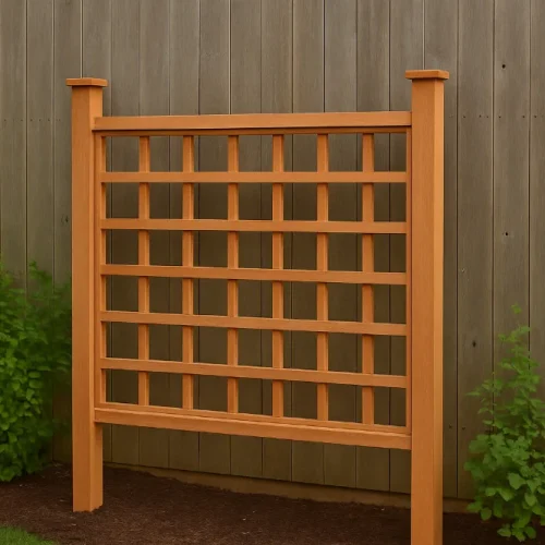 DIY Cedar Trellis