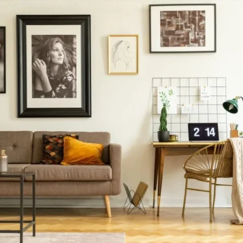 Decorating Blank Walls Without Overcrowding Your Space 1