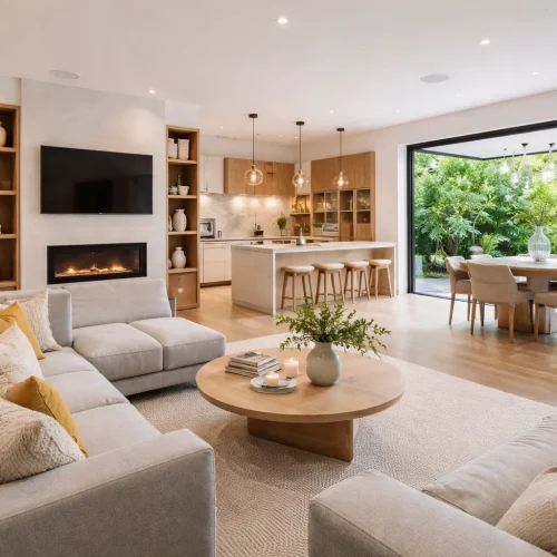 Designing a Modern Home Blending Comfort, Functionality, and Technology