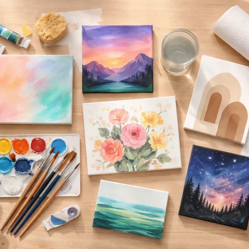 Easy DIY Painting Ideas for Beginners at Home 1