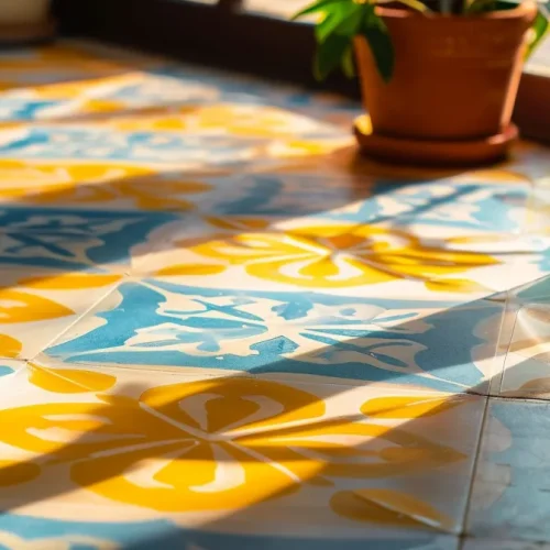 Encaustic Cement Tile