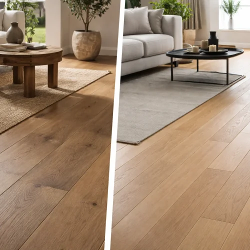 European vs. American oak flooring