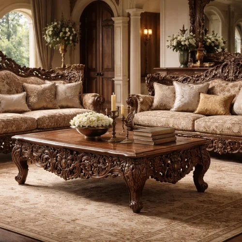 Exotic Home Furniture with Intricate Carvings 1