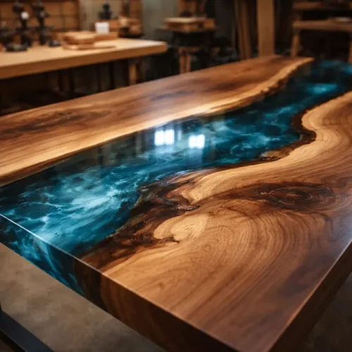 Handmade Epoxy Furniture Speaks to People Who Love Making Things