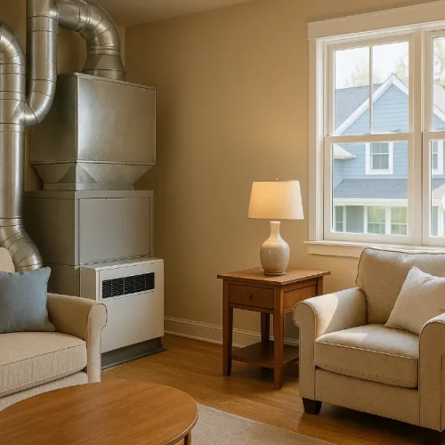 Houses Stay Comfortable Longer During Seasonal Weather Swings