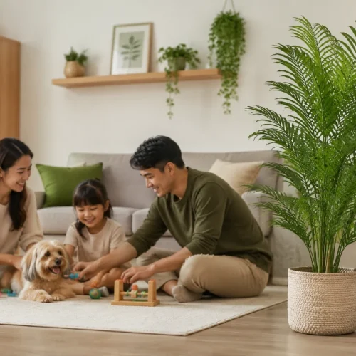 How Artificial Plants Can Be a Safe and Stylish Choice for Families with Pets and Children