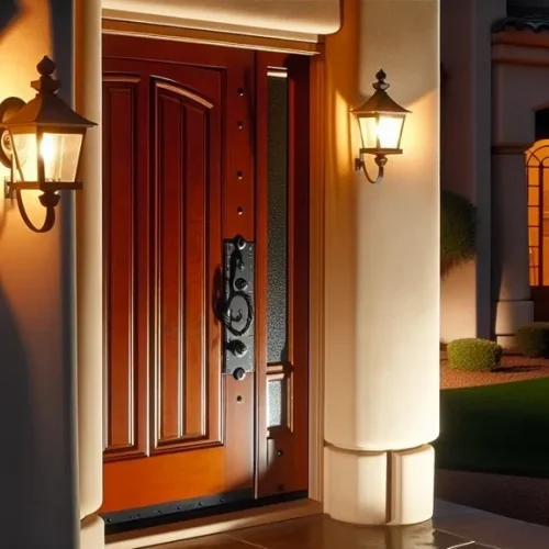 How Ballistic Door Panels and Outdoor Lantern Posts Elevate Your Home’s Protection and Curb Appeal
