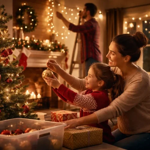 How Busy Working Families Prepare Their Homes for the Holidays