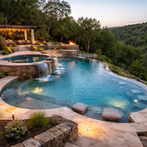 How Changes in Elevation Influence Custom Pool Design Decisions